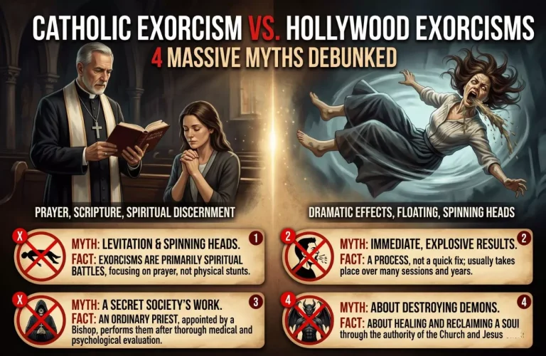catholic exorcism vs hollywood exorcisms myths debunked featured image
