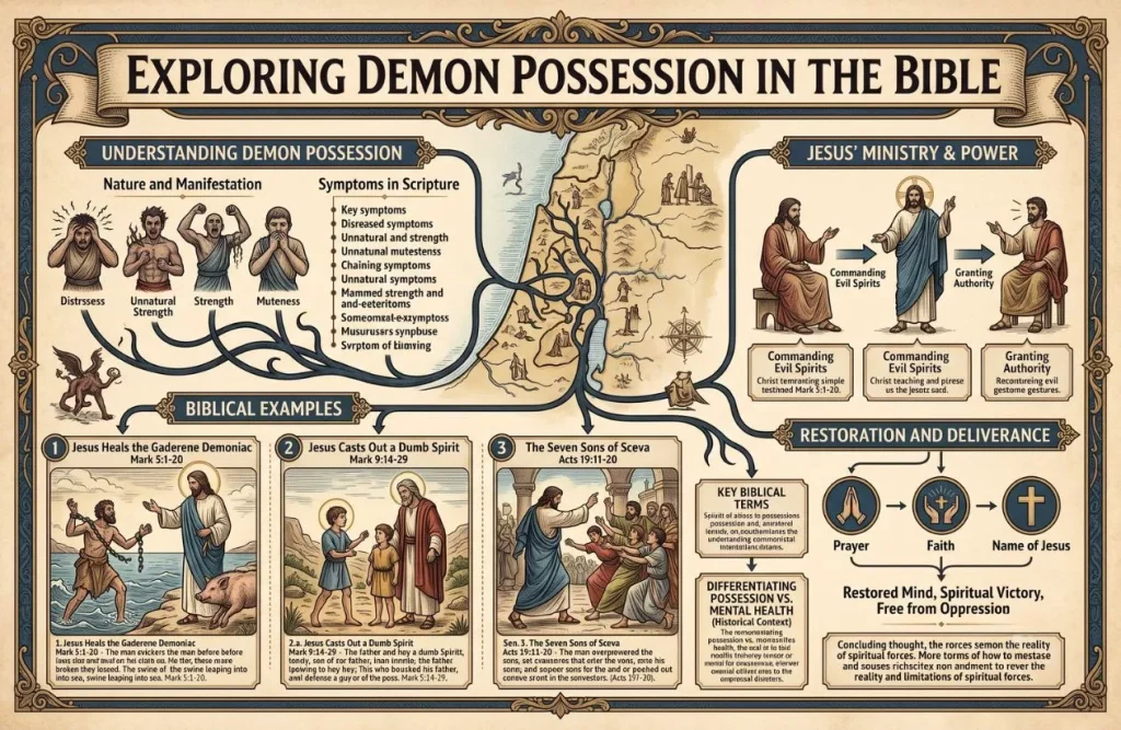 demon possession in the bible