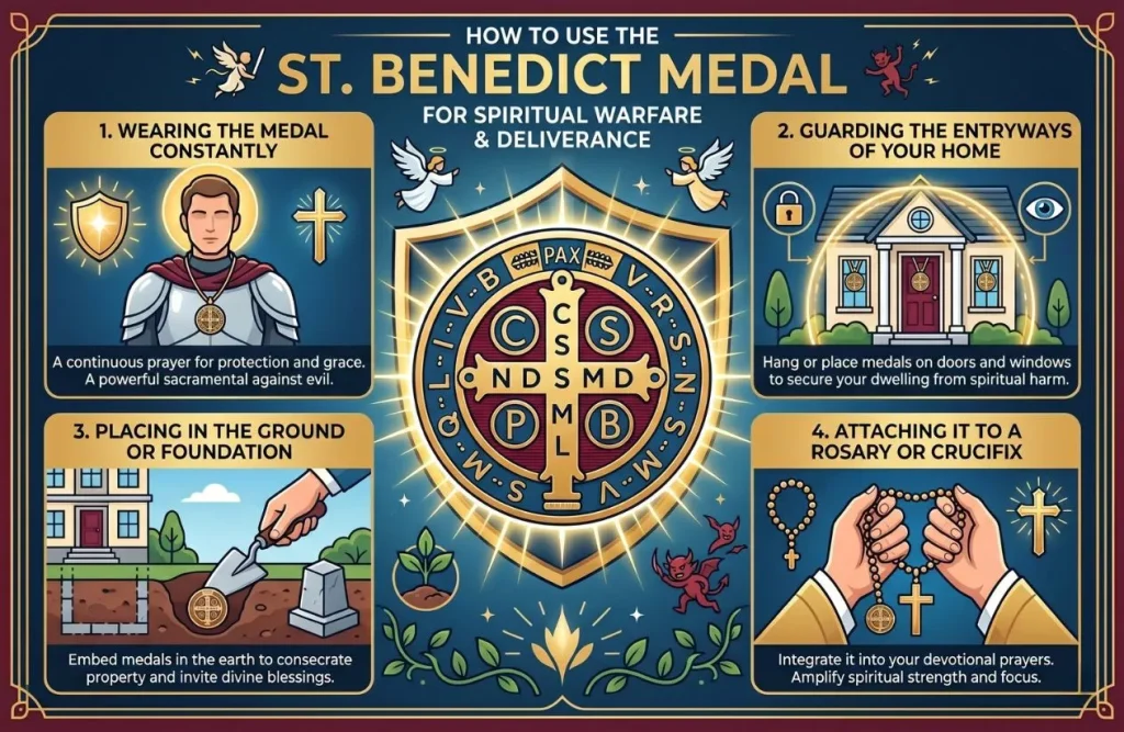 how to use the medal for spiritual warfare and deliverance