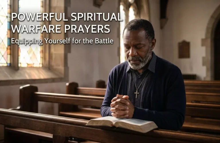 powerful spiritual warfare prayers featured image