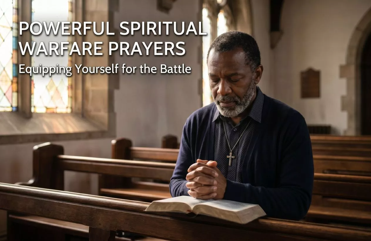 powerful spiritual warfare prayers featured image