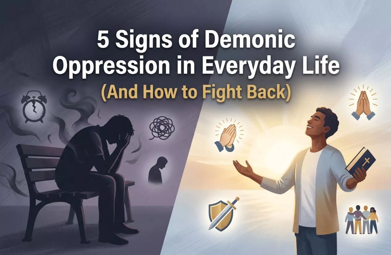 signs of demonic oppression in everyday life featured image
