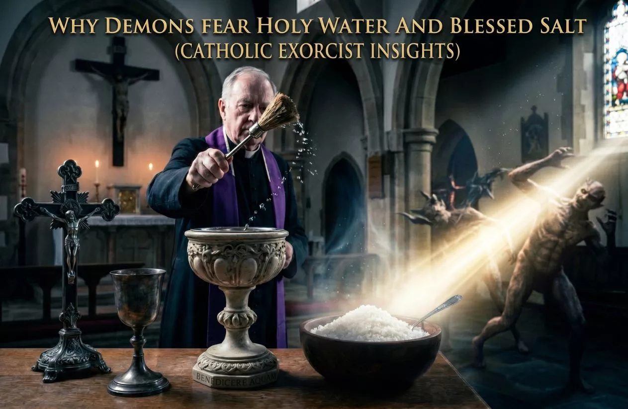 why demons fear holy water and blessed salt