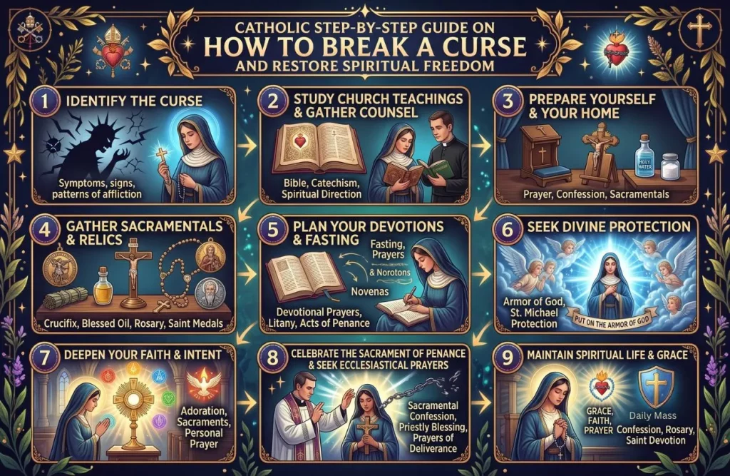 step by step guide on how to break a curse catholic guide