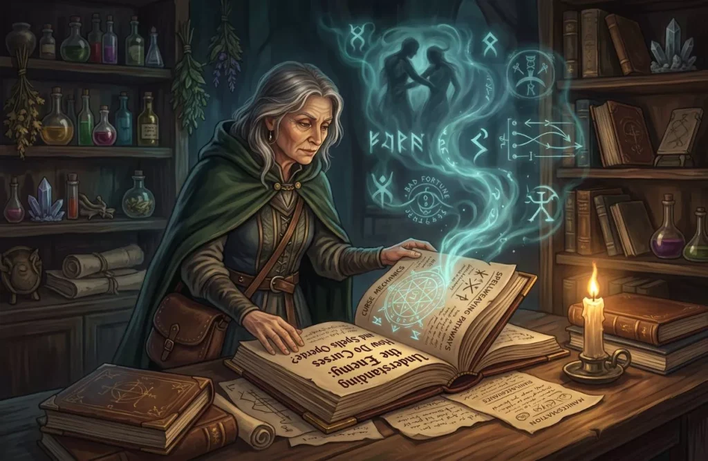 understanding the enemy how do curses and spells operate