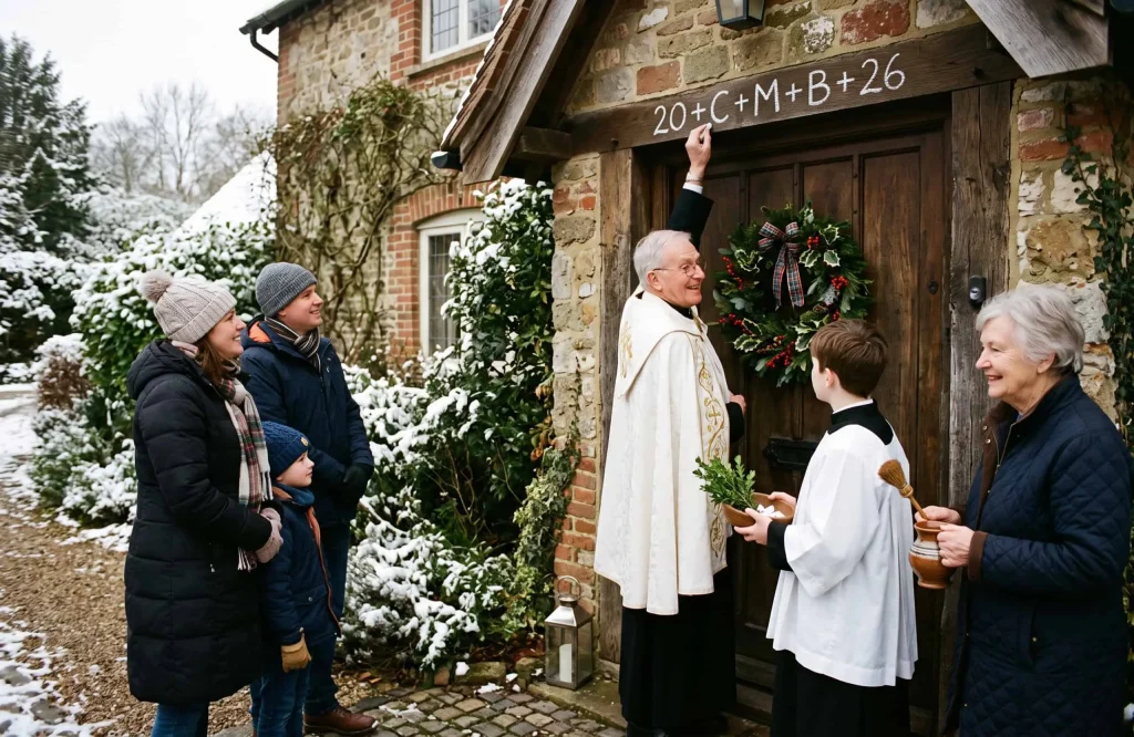 Blessed Epiphany Chalk The Annual Doorway Blessing