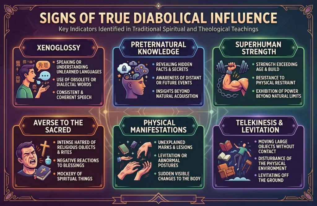 Signs of True Diabolical Influence