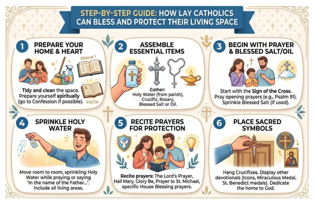 Step-by-Step Guide How Lay Catholics Can Bless and Protect Their Living Space