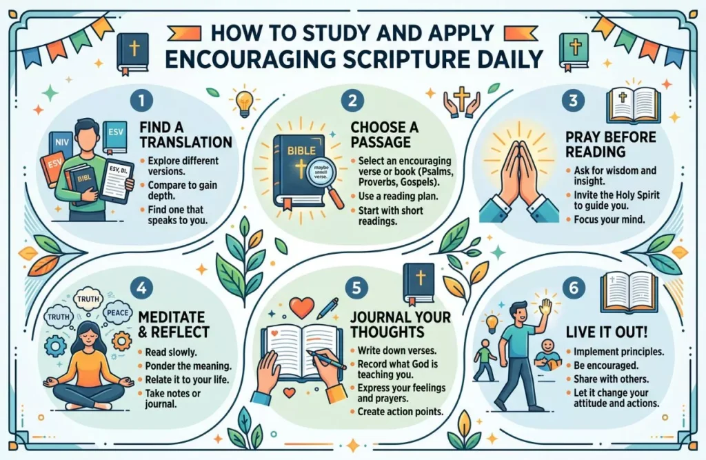 how-to-study-and-apply-encouraging-scripture-daily