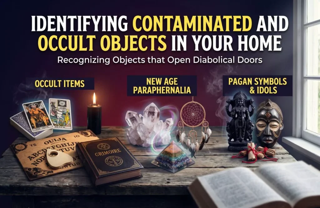 identifying-contaminated-and-occult-objects-in-your-home and how to dispose of a cursed object 
