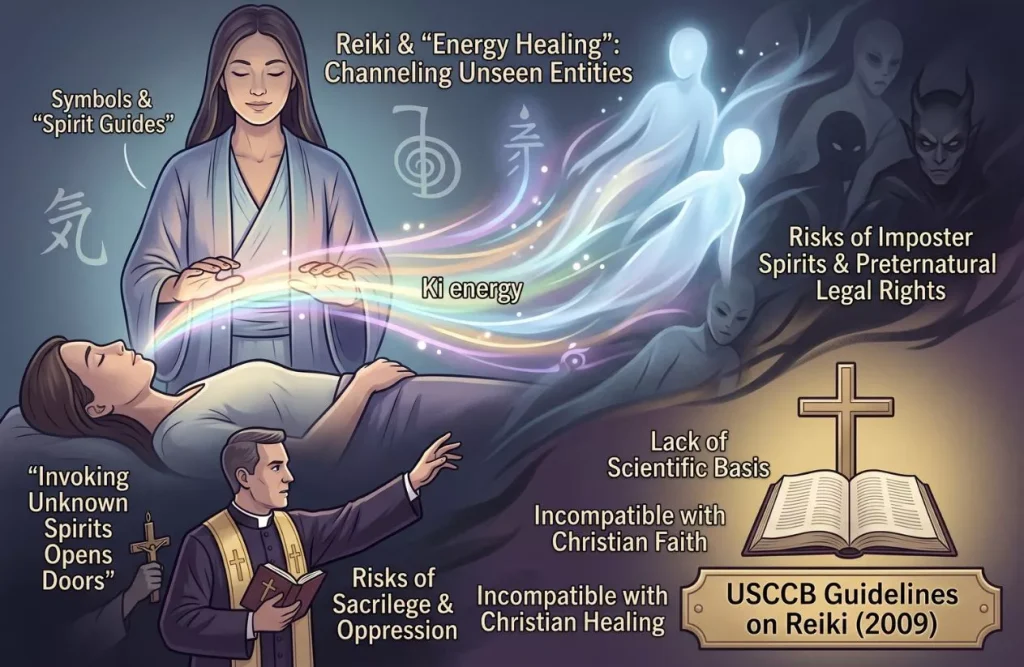 reiki and energy healing channeling unseen entities
